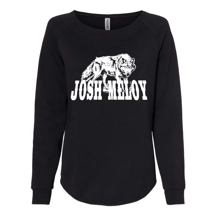 Josh Meloy Wolf Womens California Wash Sweatshirt