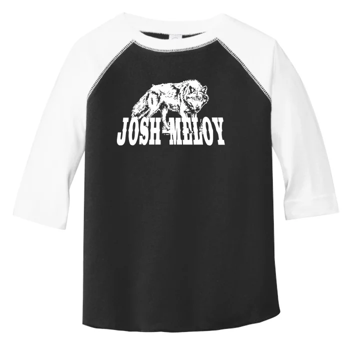 Josh Meloy Wolf Toddler Fine Jersey T-Shirt