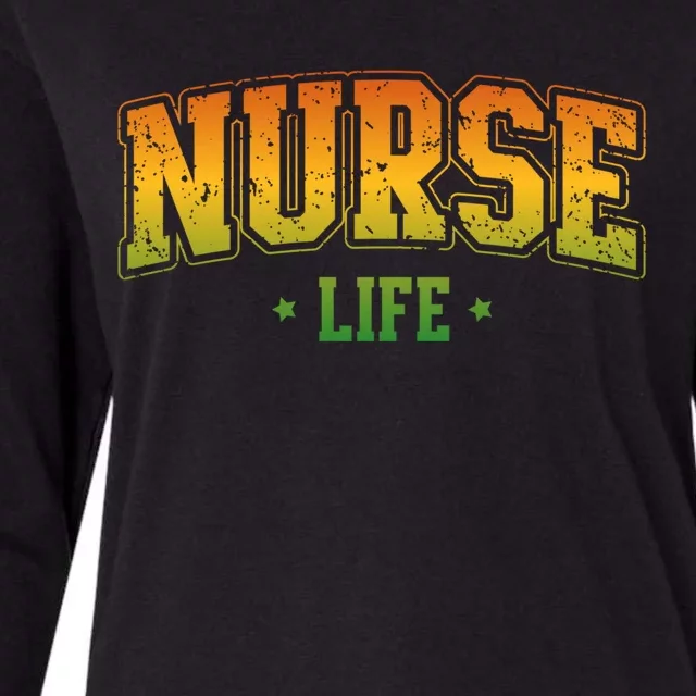 Junenth Nurse Day Nurse Week Cute Gift Womens Cotton Relaxed Long Sleeve T-Shirt