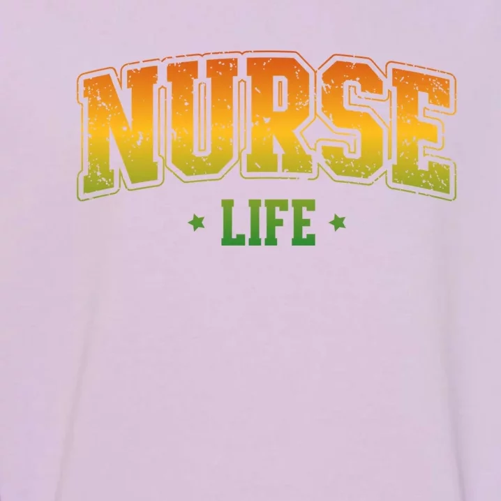 Junenth Nurse Day Nurse Week Cute Gift Garment-Dyed Sweatshirt