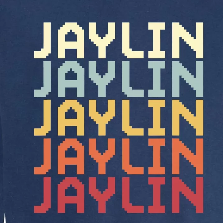 Jaylin Name First Name Jaylin Personalized Name Customized Garment-Dyed Sweatshirt