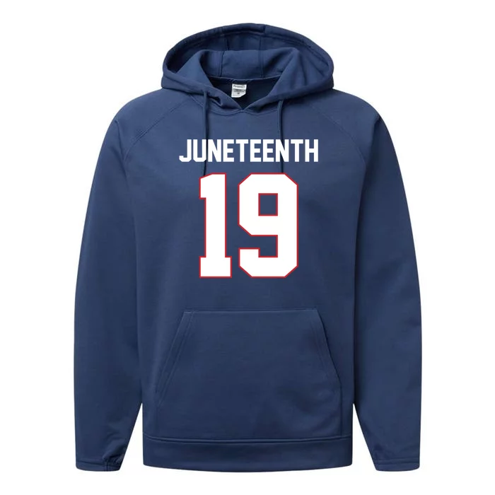 Juneteenth National Independence Day Black History Freedom Gift Performance Fleece Hoodie