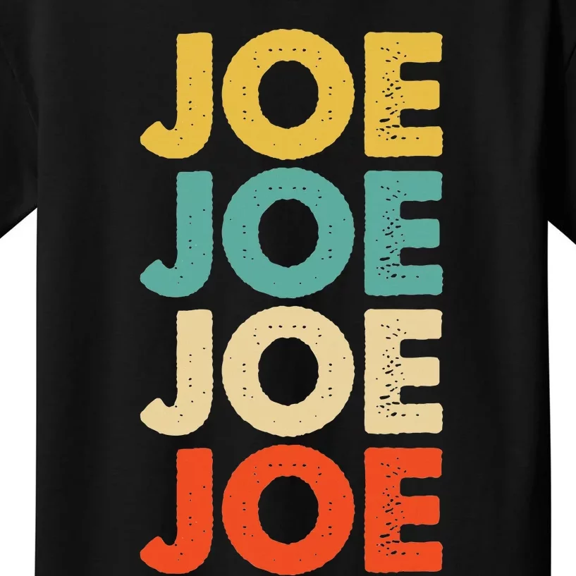 Joe Name Kids T-Shirt