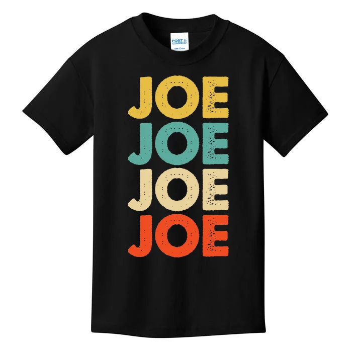 Joe Name Kids T-Shirt