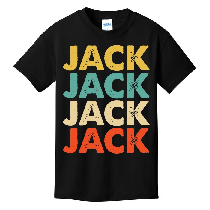 Jack Name Kids T-Shirt