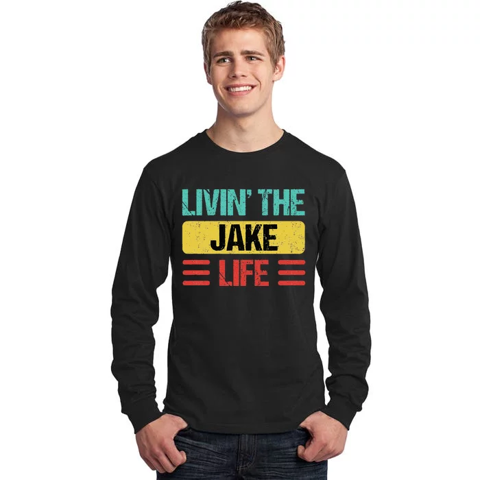 Jake Name Tall Long Sleeve T-Shirt