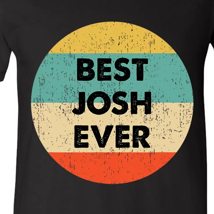 Josh Name V-Neck T-Shirt