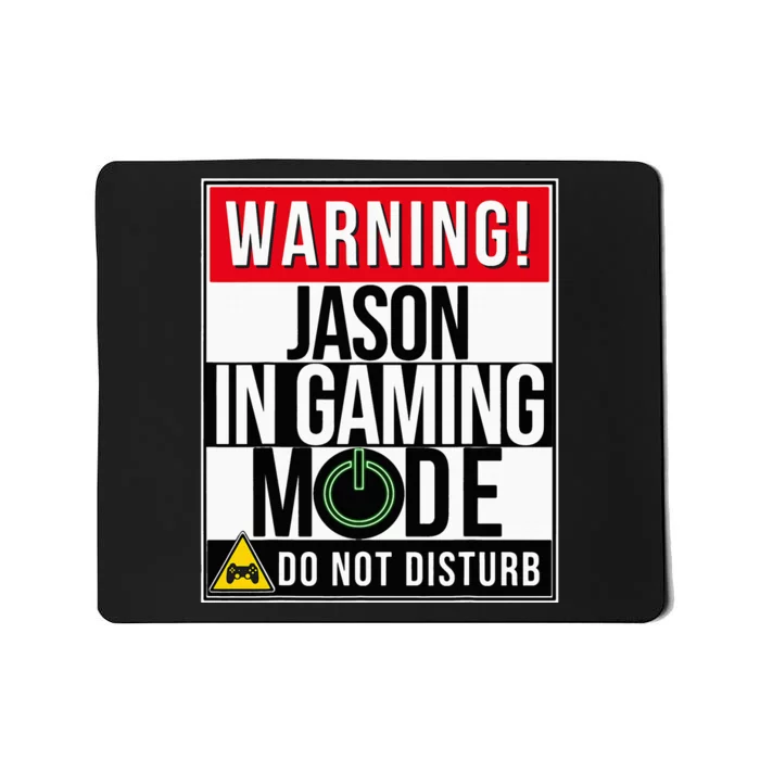 Jason Name Mousepad