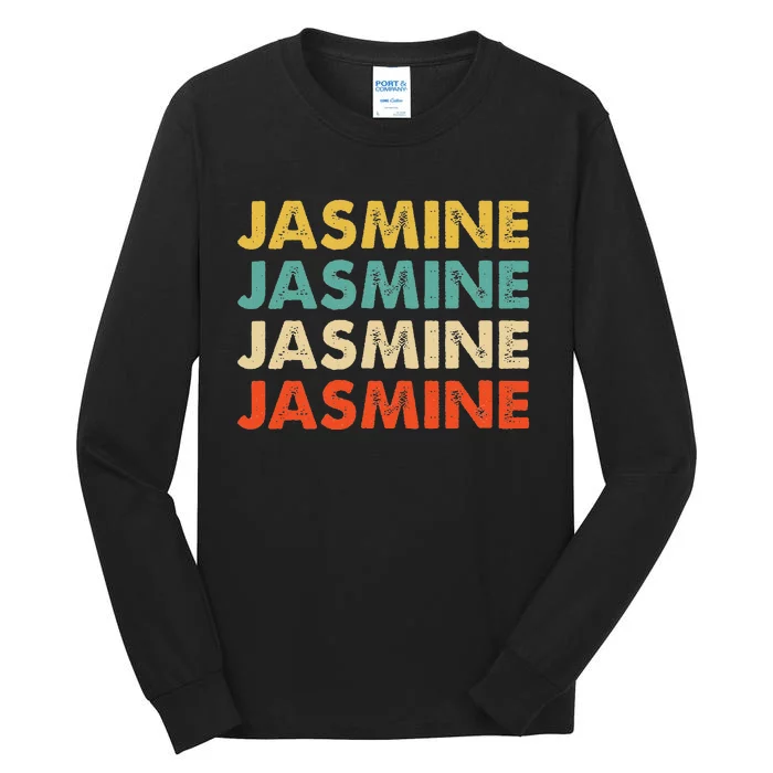 Jasmine Name Tall Long Sleeve T-Shirt