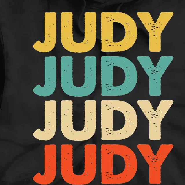 Judy Name Tie Dye Hoodie