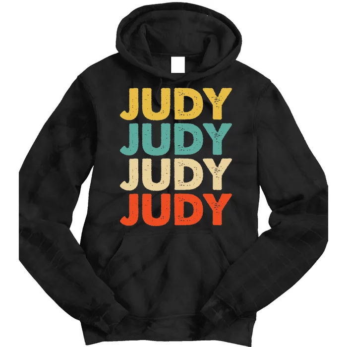 Judy Name Tie Dye Hoodie