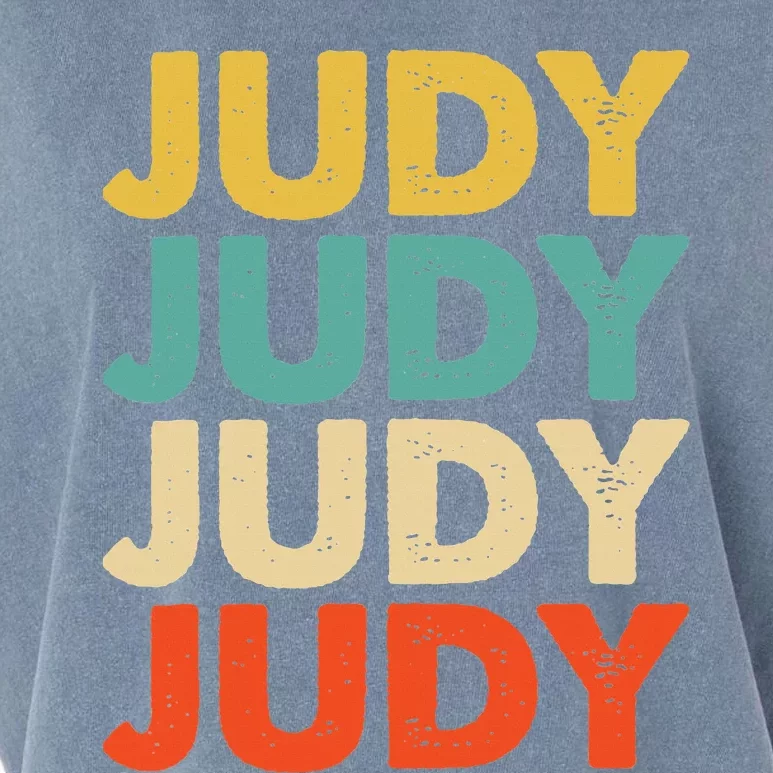 Judy Name Garment-Dyed Women's Muscle Tee