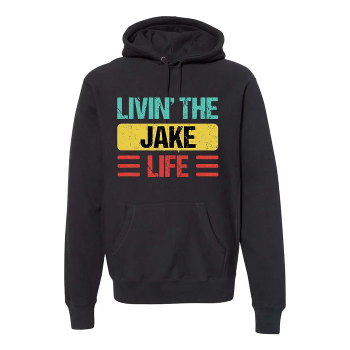 Jake Name Premium Hoodie