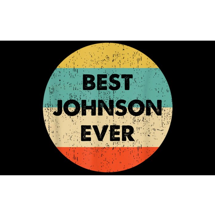 Johnson Name Bumper Sticker