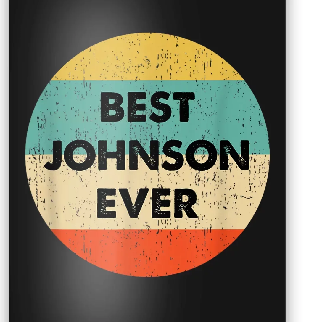 Johnson Name Poster