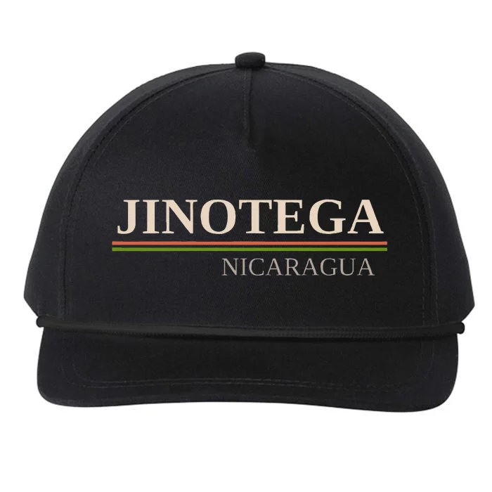 Jinotega Nicaragua Snapback Five-Panel Rope Hat