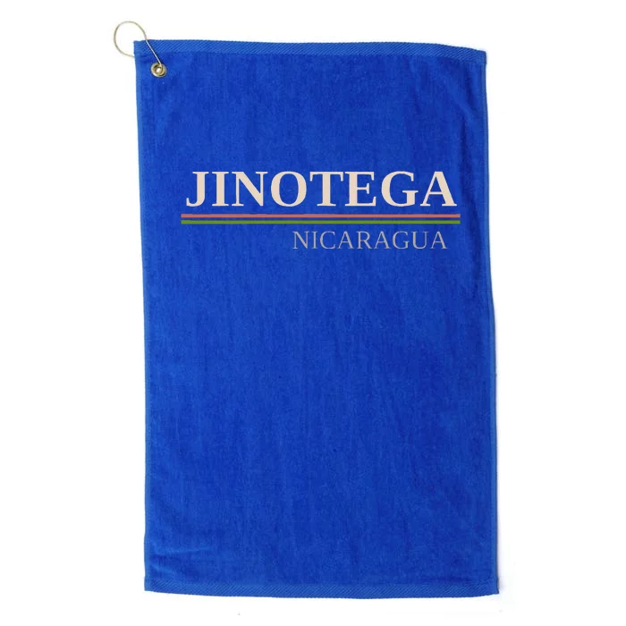 Jinotega Nicaragua Platinum Collection Golf Towel