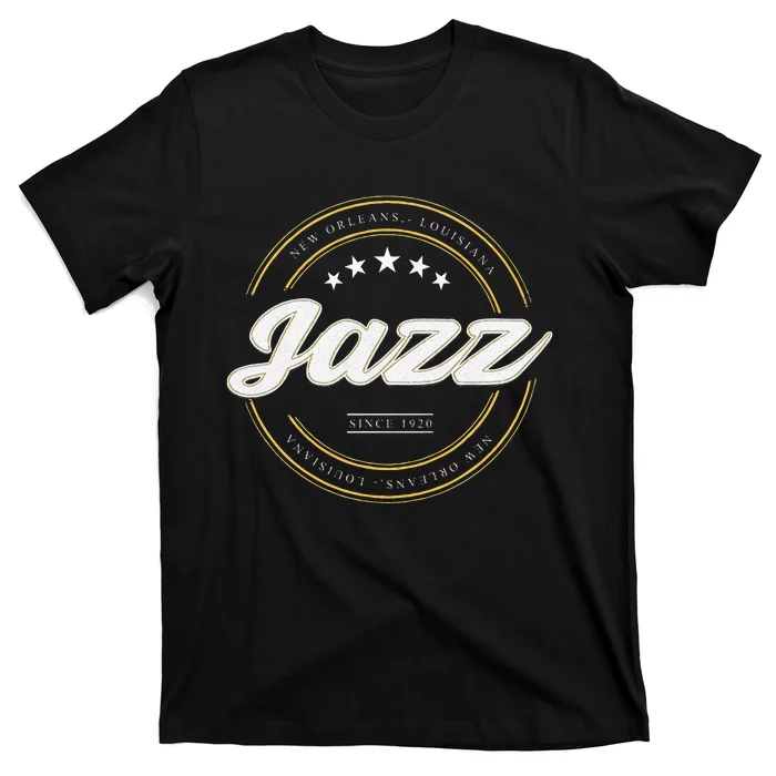 Jazz New Orleans Louisiana Jazz Music Player Classical Jazz T-Shirt