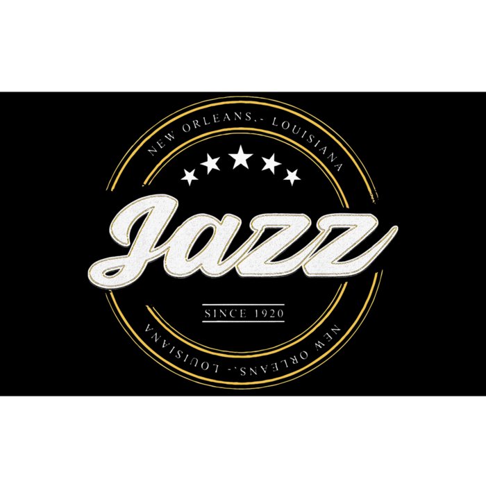 Jazz New Orleans Louisiana Jazz Music Player Classical Jazz Bumper Sticker