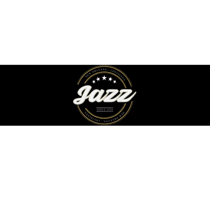 Jazz New Orleans Louisiana Jazz Music Player Classical Jazz Bumper Sticker