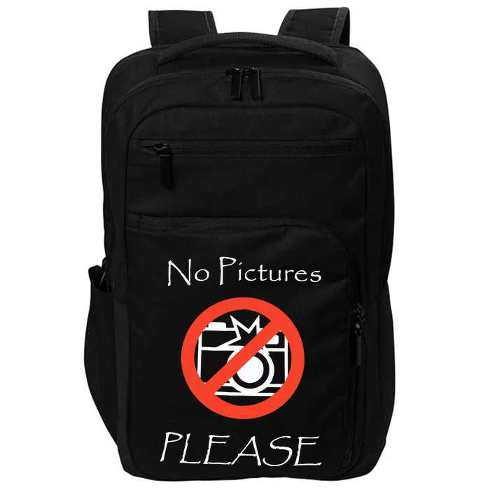 Jxxyy No Pictures Please Impact Tech Backpack