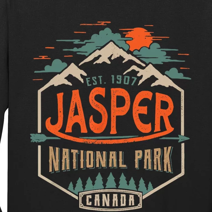 Jasper National Park, Alberta, Canada Exploration Travel Tall Long Sleeve T-Shirt