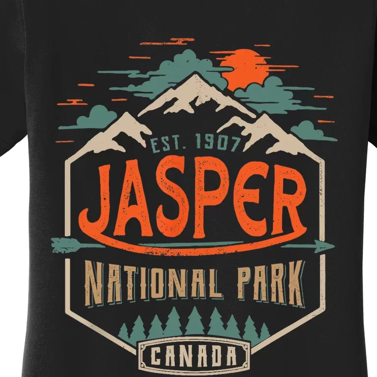 Jasper National Park, Alberta, Canada Exploration Travel Women's T-Shirt