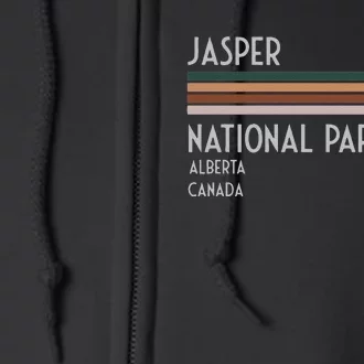 Jasper National Park Canada Full Zip Hoodie