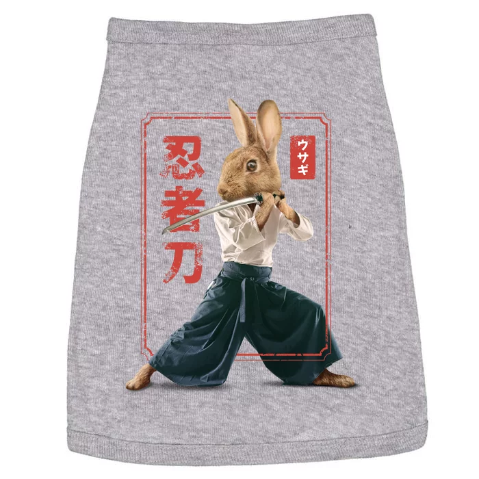 Japanese Ninja Rabbit Doggie Tank