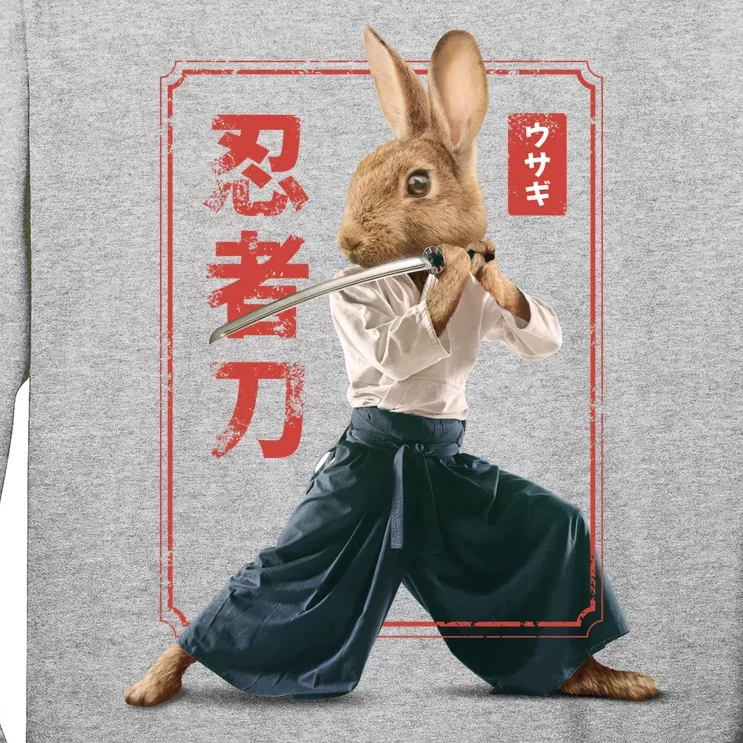 Japanese Ninja Rabbit Long Sleeve Shirt