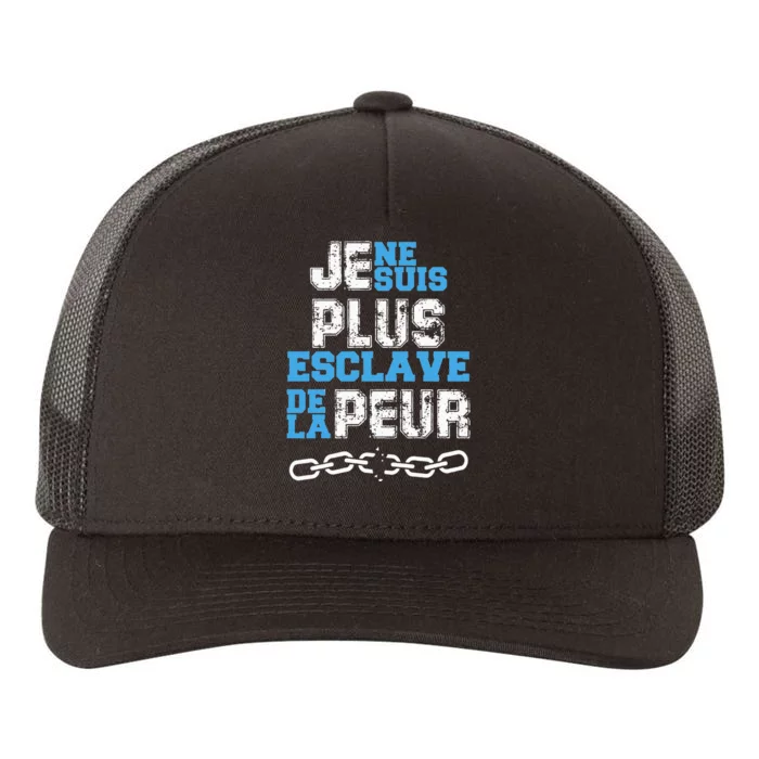 Je Ne Suis Plus Esclave Yupoong Adult 5-Panel Trucker Hat