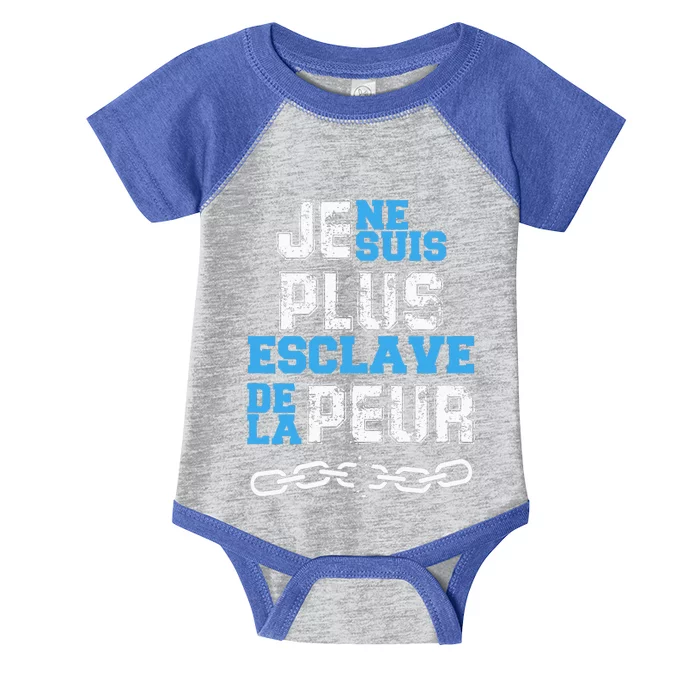 Je Ne Suis Plus Esclave. Infant Baby Jersey Bodysuit