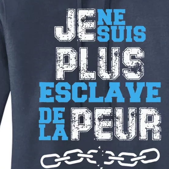 Je Ne Suis Plus Esclave. Women's Pullover Hoodie