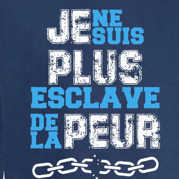 Je Ne Suis Plus Esclave. Garment-Dyed Sweatshirt