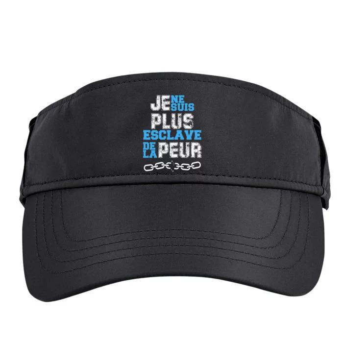 Je Ne Suis Plus Esclave. Adult Drive Performance Visor