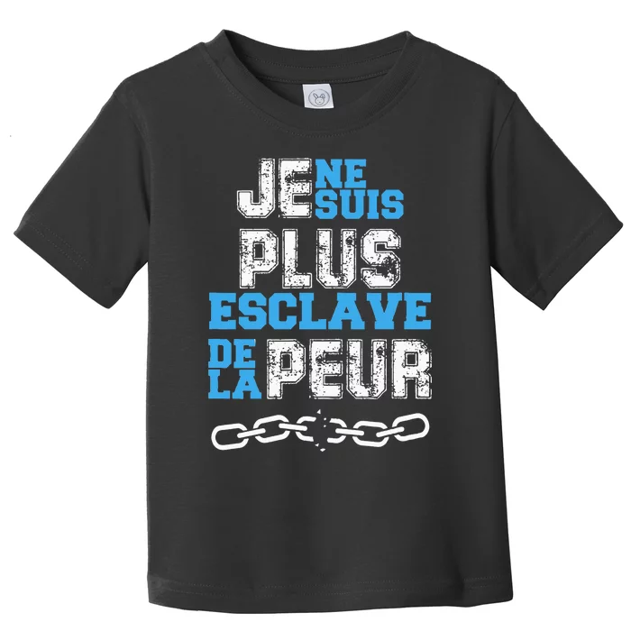 Je Ne Suis Plus Esclave. Toddler T-Shirt