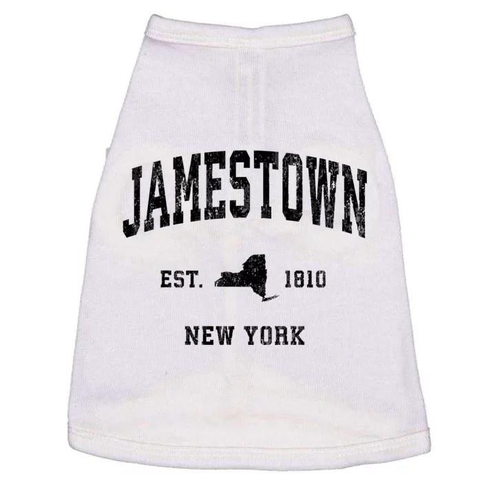 Jamestown New York Ny Vintage Athletic Doggie Tank