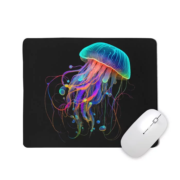 Jellyfish Ocean Animal Scuba Diving Jelly Fish Mousepad