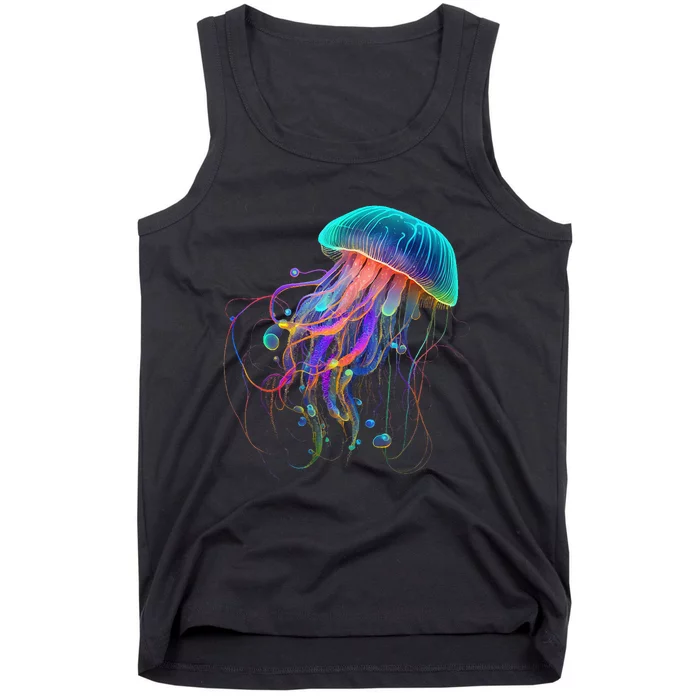 Jellyfish Ocean Animal Scuba Diving Jelly Fish Tank Top