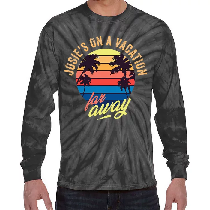 JosieS On A Vacation Far Away Tie-Dye Long Sleeve Shirt