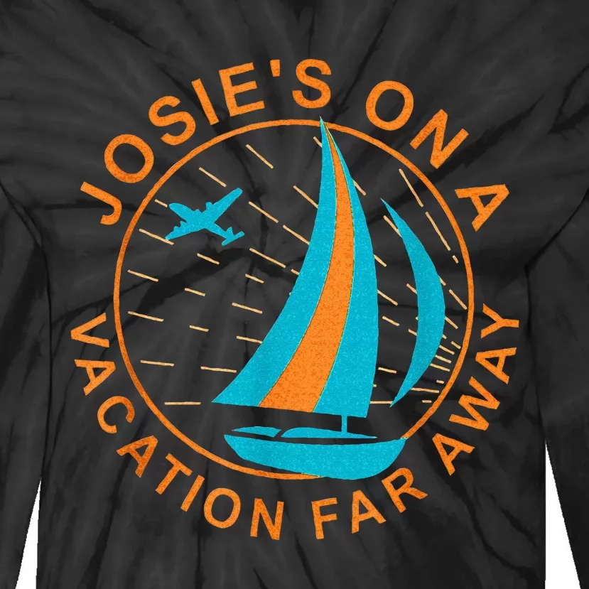 Josies On A Vacation Far Away Tie-Dye Long Sleeve Shirt