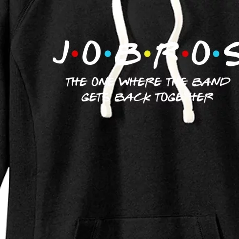 Jobros The One Where The Band Get Back Together Women's Fleece Hoodie