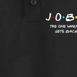 Jobros The One Where The Band Get Back Together Dry Zone Grid Performance Polo