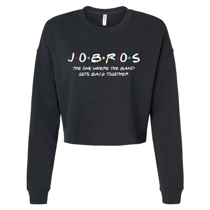 Jobros The One Where The Band Get Back Together Cropped Pullover Crew