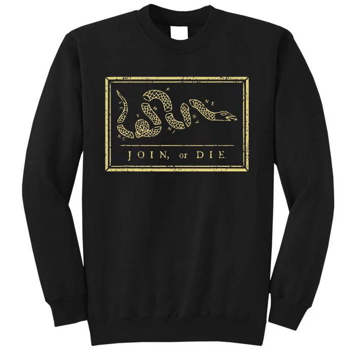 Join Or Die American History 1754 Thirteen Colonies Sweatshirt