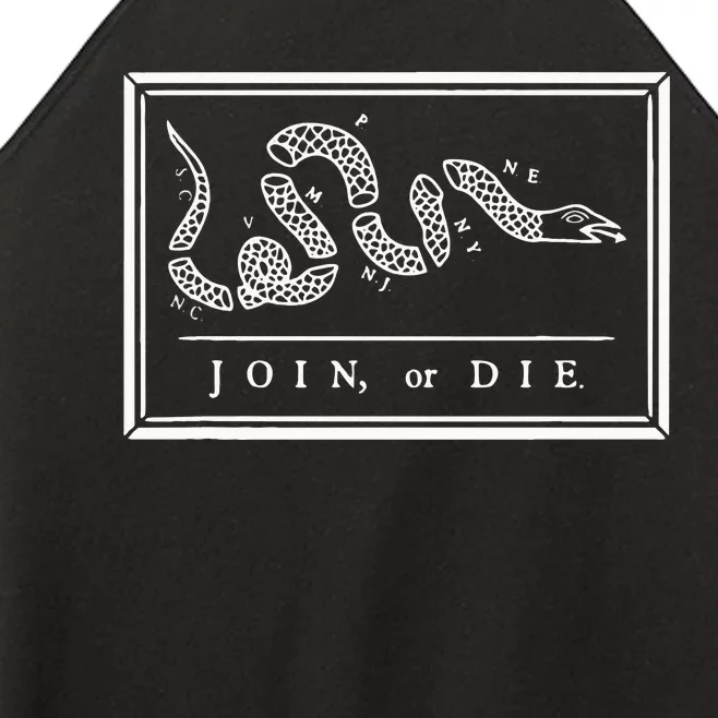 Join Or Die Women’s Perfect Tri Rocker Tank