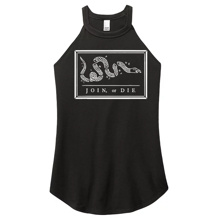 Join Or Die Women’s Perfect Tri Rocker Tank