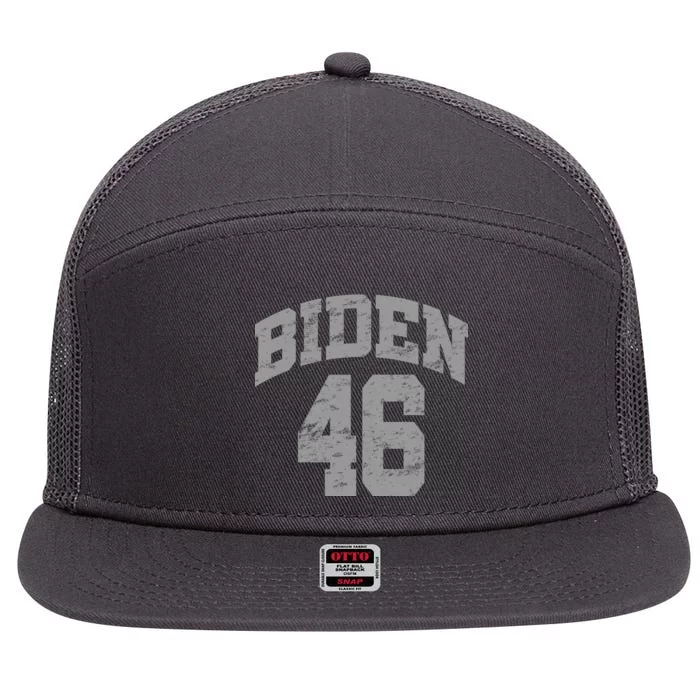 Joe Biden 46 7 Panel Mesh Trucker Snapback Hat