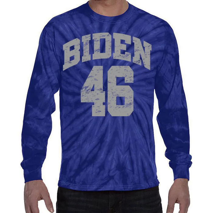 Joe Biden 46 Tie-Dye Long Sleeve Shirt