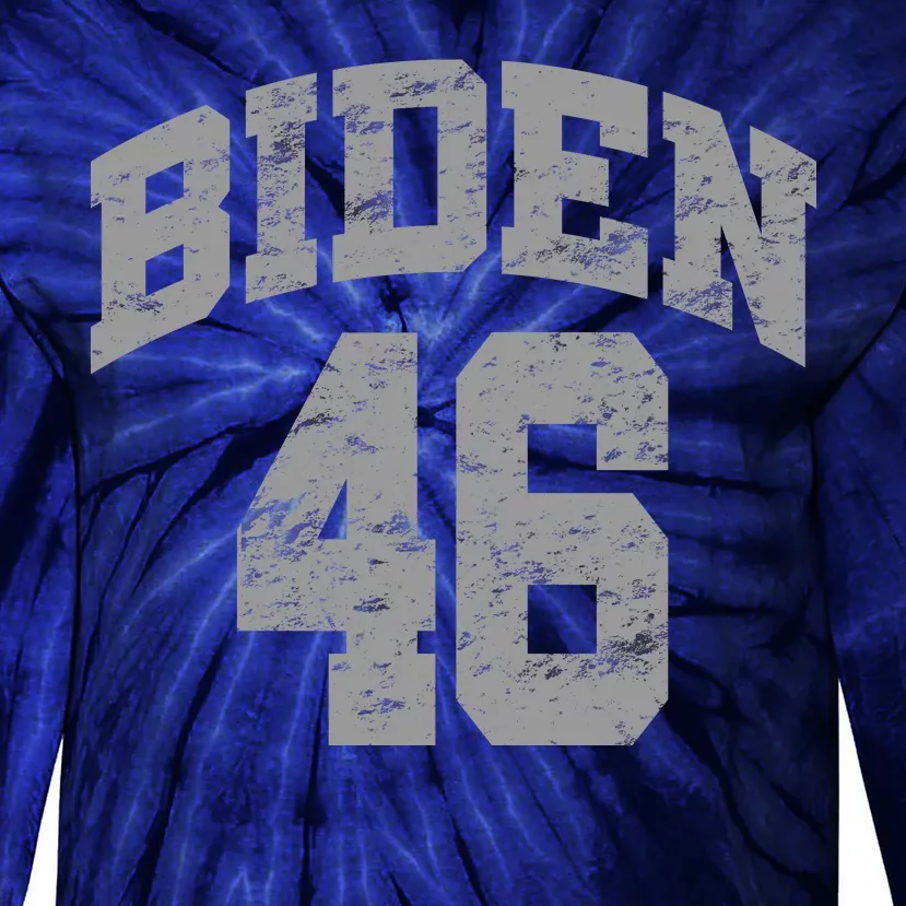 Joe Biden 46 Tie-Dye Long Sleeve Shirt